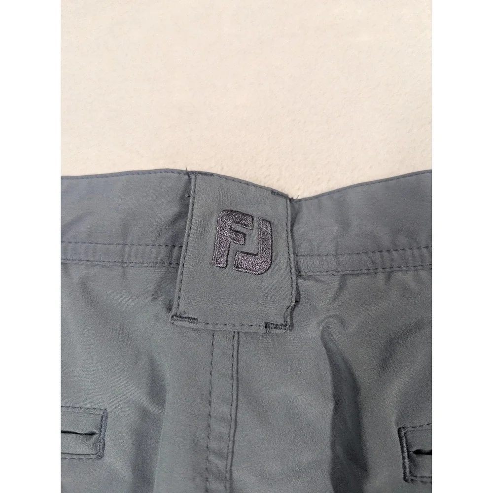 FootJoy Golf Shorts Mens 35 Gray Stretch Athletic‎ Performance Summer Casual